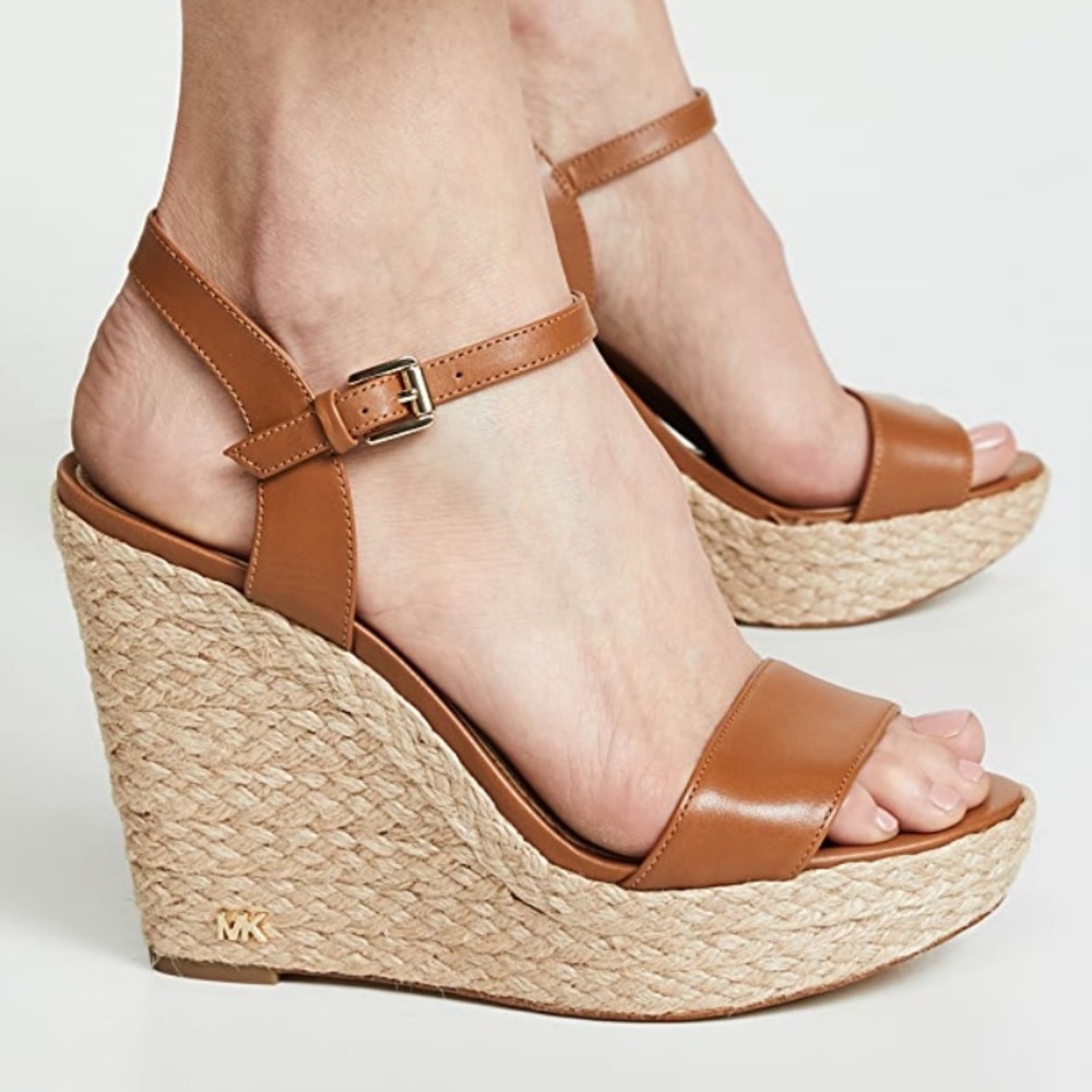 MICHAEL KORS Espadrille Wedge Sandals